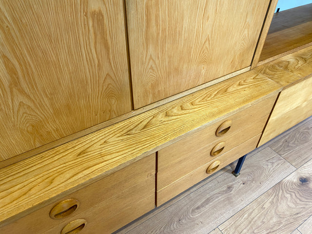 WMK I Kultiges modulares Designer Regalsystem 430 von Joachim Nebelung für VEB Hellerau I Regal Bücherregal Bücherschrank Regalwand Stringregal Sideboard Vitrine Mid-Century Vintage DDR 60er 70er (Copy)