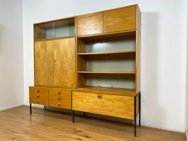 WMK I Kultiges modulares Designer Regalsystem 430 von Joachim Nebelung für VEB Hellerau I Regal Bücherregal Bücherschrank Regalwand Stringregal Sideboard Vitrine Mid-Century Vintage DDR 60er 70er (Copy)