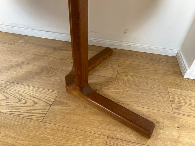 WMK # Hochwertiger & sehr gut erhaltener ausziehbarer skandinavischer Mid-Century Designertisch by Preben Schou Andersen in massivem Teakholz # runder Tisch Esstisch Dining Table Danish Design Vintage