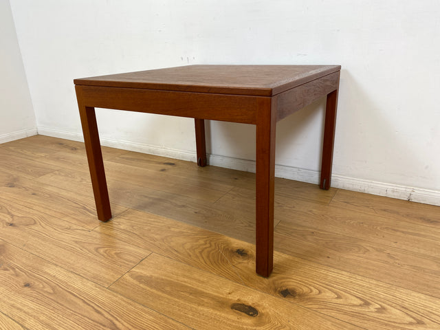 WMK I Stilvoller skandinavischer Mid-Century 2-in-1 Designer Couchtisch von Borge Mogensen für Fredericia Stolefabrik aus Teakholz I Wohnzimmertisch Satztisch Beistelltisch Danish Design Teak Vintage