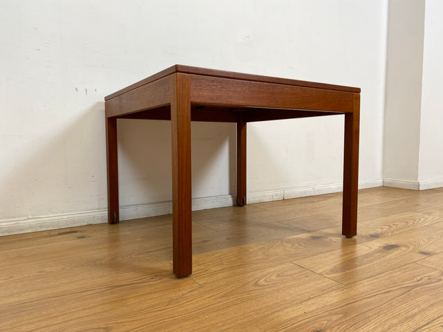 WMK I Stilvoller skandinavischer Mid-Century 2-in-1 Designer Couchtisch von Borge Mogensen für Fredericia Stolefabrik aus Teakholz I Wohnzimmertisch Satztisch Beistelltisch Danish Design Teak Vintage