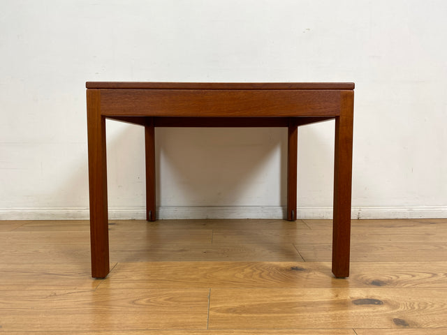 WMK I Stilvoller skandinavischer Mid-Century 2-in-1 Designer Couchtisch von Borge Mogensen für Fredericia Stolefabrik aus Teakholz I Wohnzimmertisch Satztisch Beistelltisch Danish Design Teak Vintage