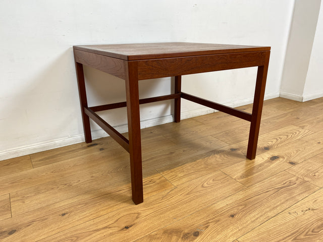 WMK I Stilvoller skandinavischer Mid-Century 2-in-1 Designer Couchtisch von Borge Mogensen für Fredericia Stolefabrik aus Teakholz I Wohnzimmertisch Satztisch Beistelltisch Danish Design Teak Vintage