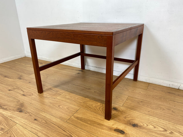 WMK I Stilvoller skandinavischer Mid-Century 2-in-1 Designer Couchtisch von Borge Mogensen für Fredericia Stolefabrik aus Teakholz I Wohnzimmertisch Satztisch Beistelltisch Danish Design Teak Vintage
