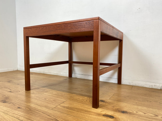 WMK I Stilvoller skandinavischer Mid-Century 2-in-1 Designer Couchtisch von Borge Mogensen für Fredericia Stolefabrik aus Teakholz I Wohnzimmertisch Satztisch Beistelltisch Danish Design Teak Vintage