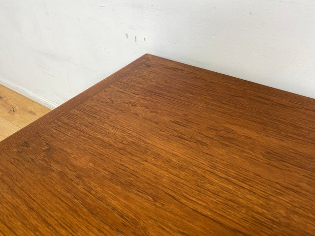 WMK I Stilvoller skandinavischer Mid-Century 2-in-1 Designer Couchtisch von Borge Mogensen für Fredericia Stolefabrik aus Teakholz I Wohnzimmertisch Satztisch Beistelltisch Danish Design Teak Vintage
