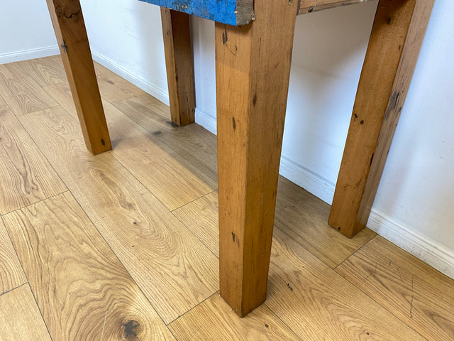 Boatwood by WMK # Schöner Sekretär aus altem Bootsholz, ein handgefertigtes Unikat aus massivem Teakholz # Desk Schreibtisch Schminktisch Schminkkommode Konsole Kommode Bootsmöbel Kiel Usedom Rostock