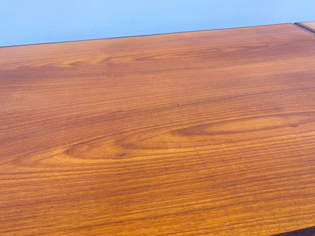 WMK # Skandinavischer ausziehbarer Mid-Century Designer Esstisch Roseto von Svante Skogh für Abra, aus Teakholz & Palisander # Tisch Holztisch Ausziehtisch Dining Table Danish Design Vintage Rosewood