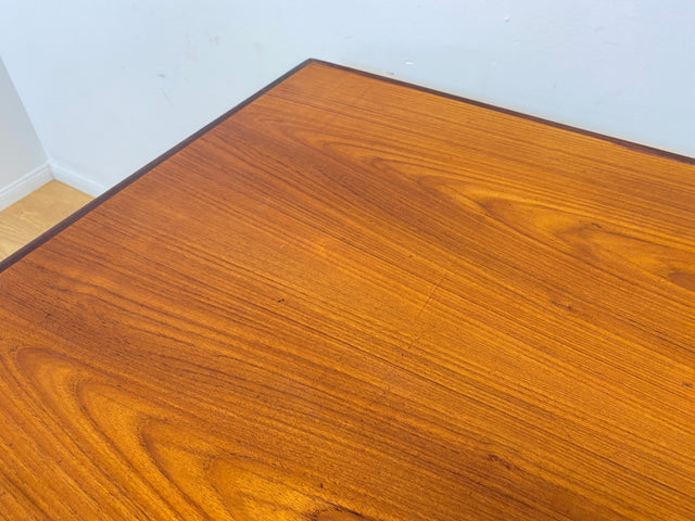 WMK # Skandinavischer ausziehbarer Mid-Century Designer Esstisch Roseto von Svante Skogh für Abra, aus Teakholz & Palisander # Tisch Holztisch Ausziehtisch Dining Table Danish Design Vintage Rosewood