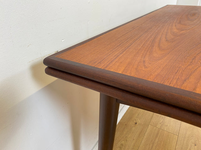 WMK # Skandinavischer ausziehbarer Mid-Century Designer Esstisch Roseto von Svante Skogh für Abra, aus Teakholz & Palisander # Tisch Holztisch Ausziehtisch Dining Table Danish Design Vintage Rosewood
