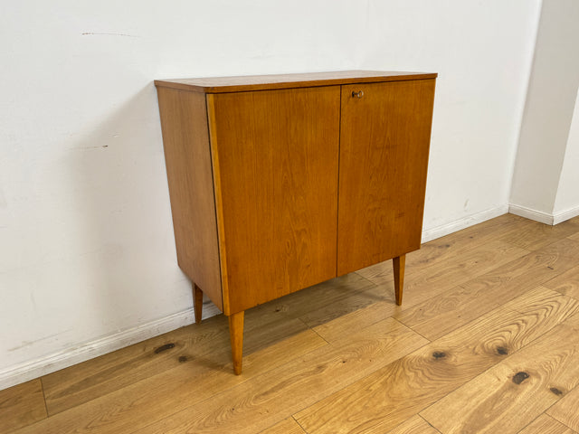 WMK # Stilvolles & gut erhaltenes skandinavisches Mid-Century Kommode aus vollem Holz in Teak mit Schubladen # Schrank Kommode Sideboard Schuhschrank Wäschekommode Vintage 60er Danish Design Teakholz