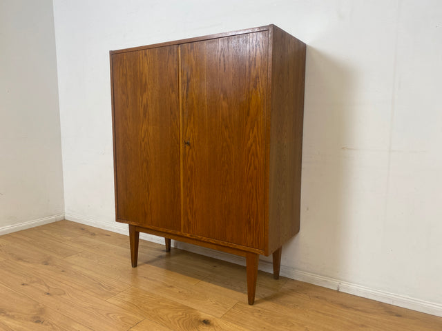 Kultiger Mid-Century Wäscheschrank Typ 602/B von Franz Ehrlich für VEB Hellerau aus 1963 in Eiche