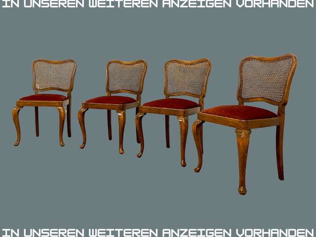 Sehr eleganter dunkler ausziehbarer 50er Jahre Chippendale Esstisch von Max Böhme I Tisch Holztisch Esszimmertisch Küchentisch Dining Table Mid-Century Vintage Barock I