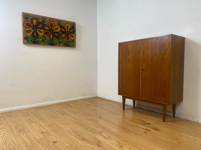 Kultiger Mid-Century Wäscheschrank Typ 602/B von Franz Ehrlich für VEB Hellerau aus 1963 in Eiche