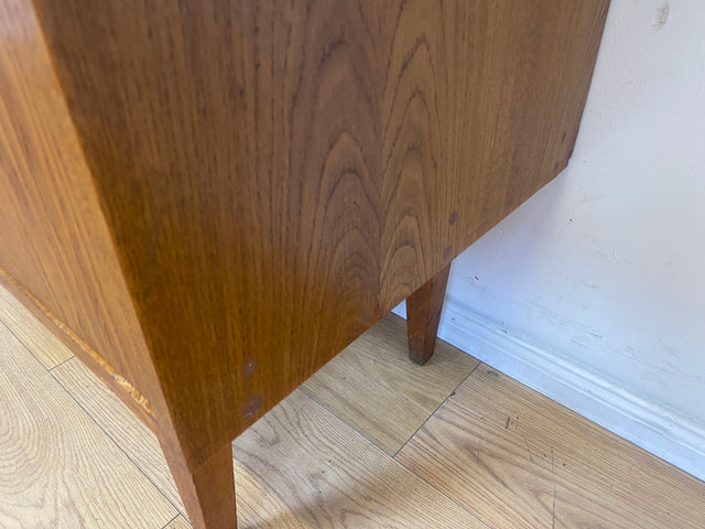 Kultiger Mid-Century Wäscheschrank Typ 602/B von Franz Ehrlich für VEB Hellerau aus 1963 in Eiche