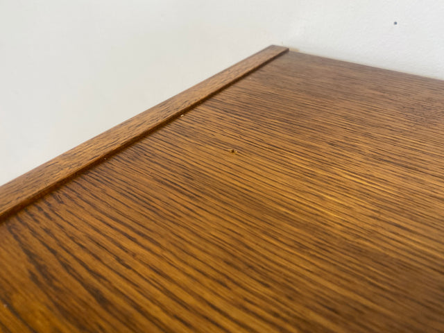 Kultiger Mid-Century Wäscheschrank Typ 602/B von Franz Ehrlich für VEB Hellerau aus 1963 in Eiche