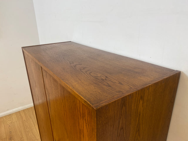 Kultiger Mid-Century Wäscheschrank Typ 602/B von Franz Ehrlich für VEB Hellerau aus 1963 in Eiche