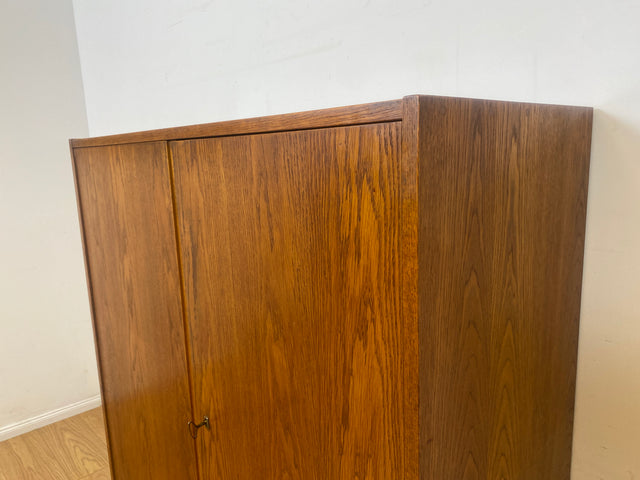 Kultiger Mid-Century Wäscheschrank Typ 602/B von Franz Ehrlich für VEB Hellerau aus 1963 in Eiche