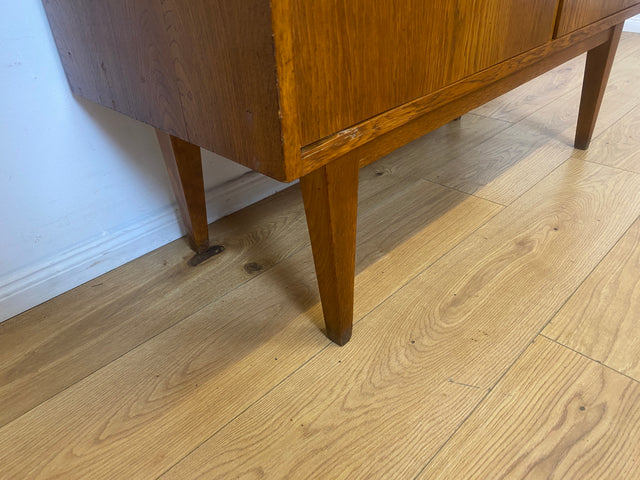 Kultiger Mid-Century Wäscheschrank Typ 602/B von Franz Ehrlich für VEB Hellerau aus 1963 in Eiche