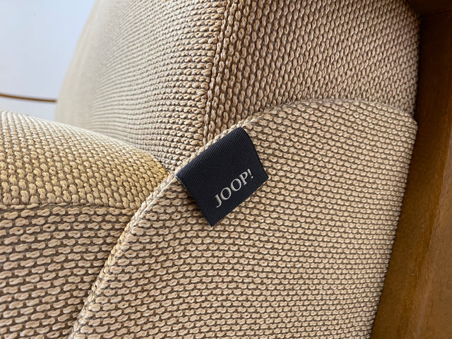 WMK I Hochwertiges Designer Sofa von Joop mit Schlaffunktion & Bettwäschefach I Couch Schlafsofa Schlafcouch Klappsofa Klappcouch Daybed Sitzgarnitur Polstergarnitur Vintage I Berlin München Leipzig