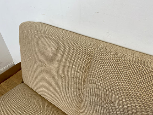 WMK I Hochwertiges Designer Sofa von Joop mit Schlaffunktion & Bettwäschefach I Couch Schlafsofa Schlafcouch Klappsofa Klappcouch Daybed Sitzgarnitur Polstergarnitur Vintage I Berlin München Leipzig