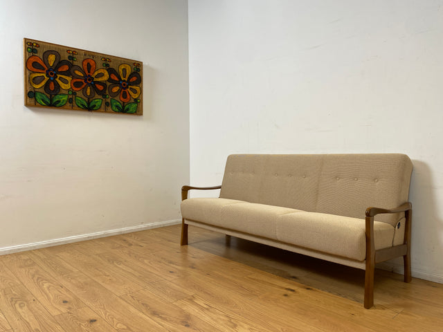 WMK I Hochwertiges Designer Sofa von Joop mit Schlaffunktion & Bettwäschefach I Couch Schlafsofa Schlafcouch Klappsofa Klappcouch Daybed Sitzgarnitur Polstergarnitur Vintage I Berlin München Leipzig