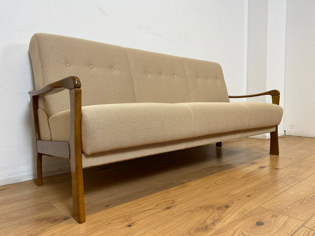 WMK I Hochwertiges Designer Sofa von Joop mit Schlaffunktion & Bettwäschefach I Couch Schlafsofa Schlafcouch Klappsofa Klappcouch Daybed Sitzgarnitur Polstergarnitur Vintage I Berlin München Leipzig