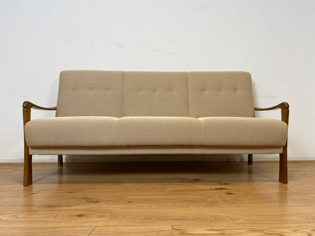 WMK I Hochwertiges Designer Sofa von Joop mit Schlaffunktion & Bettwäschefach I Couch Schlafsofa Schlafcouch Klappsofa Klappcouch Daybed Sitzgarnitur Polstergarnitur Vintage I Berlin München Leipzig