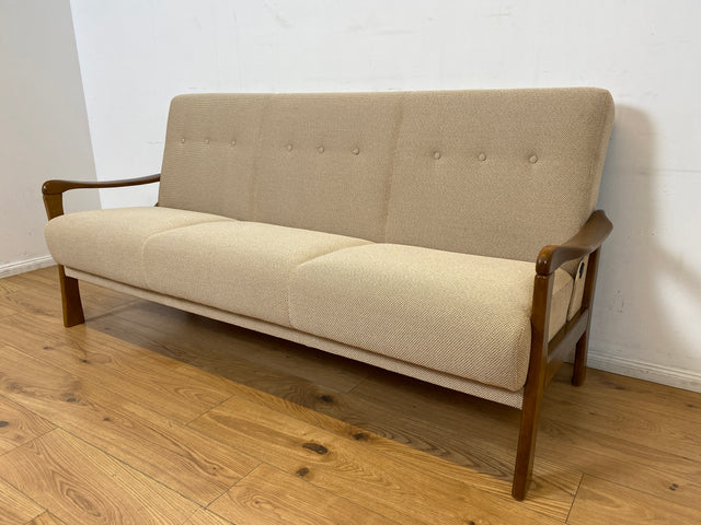WMK I Hochwertiges Designer Sofa von Joop mit Schlaffunktion & Bettwäschefach I Couch Schlafsofa Schlafcouch Klappsofa Klappcouch Daybed Sitzgarnitur Polstergarnitur Vintage I Berlin München Leipzig