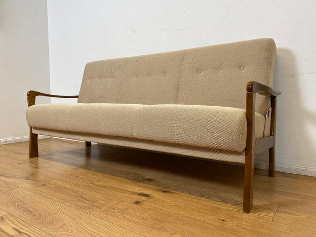 WMK I Hochwertiges Designer Sofa von Joop mit Schlaffunktion & Bettwäschefach I Couch Schlafsofa Schlafcouch Klappsofa Klappcouch Daybed Sitzgarnitur Polstergarnitur Vintage I Berlin München Leipzig