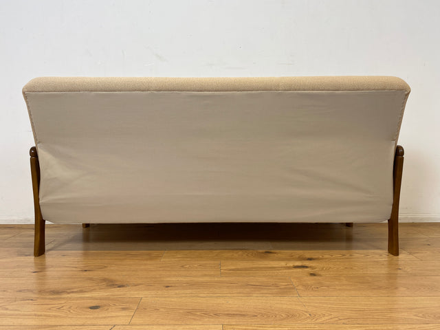 WMK I Hochwertiges Designer Sofa von Joop mit Schlaffunktion & Bettwäschefach I Couch Schlafsofa Schlafcouch Klappsofa Klappcouch Daybed Sitzgarnitur Polstergarnitur Vintage I Berlin München Leipzig