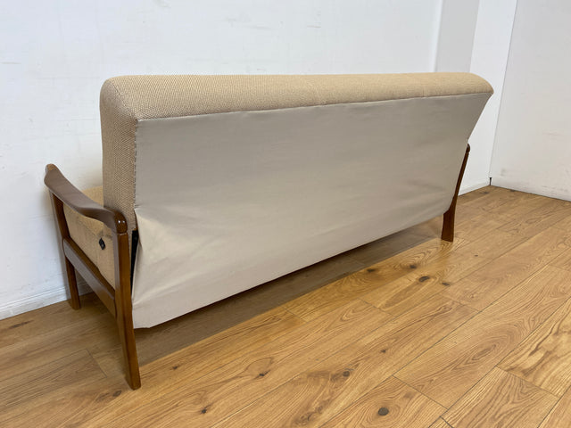 WMK I Hochwertiges Designer Sofa von Joop mit Schlaffunktion & Bettwäschefach I Couch Schlafsofa Schlafcouch Klappsofa Klappcouch Daybed Sitzgarnitur Polstergarnitur Vintage I Berlin München Leipzig