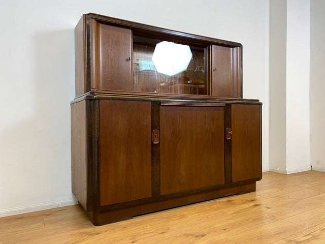 Imposante und gut erhaltene 30er Jahre Art Deco Anrichte