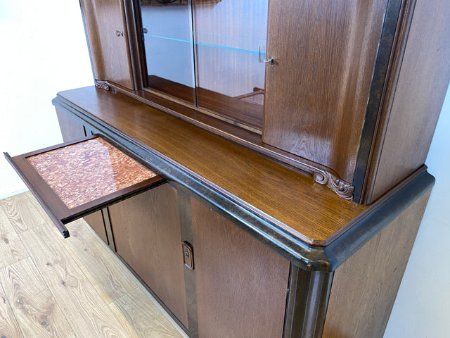 Imposante und gut erhaltene 30er Jahre Art Deco Anrichte