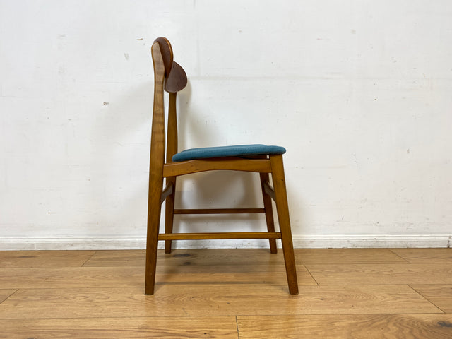 I IKEA war mal stilvoll & hochwertig I 4er Set 60er Jahre Ikea Atlas Stühle aus Teakholz I Esszimmerstühle Holzstühle Küchenstühle Chairs Skandinavisch Mid-Century Vintage I