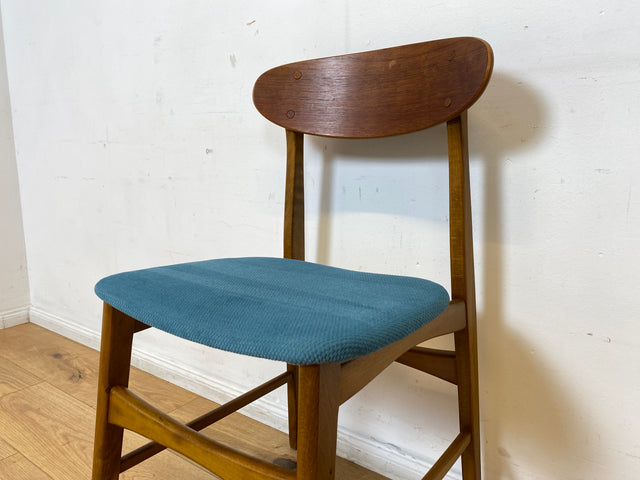 I IKEA war mal stilvoll & hochwertig I 4er Set 60er Jahre Ikea Atlas Stühle aus Teakholz I Esszimmerstühle Holzstühle Küchenstühle Chairs Skandinavisch Mid-Century Vintage I