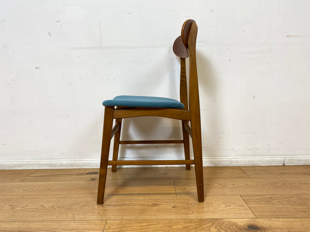 I IKEA war mal stilvoll & hochwertig I 4er Set 60er Jahre Ikea Atlas Stühle aus Teakholz I Esszimmerstühle Holzstühle Küchenstühle Chairs Skandinavisch Mid-Century Vintage I