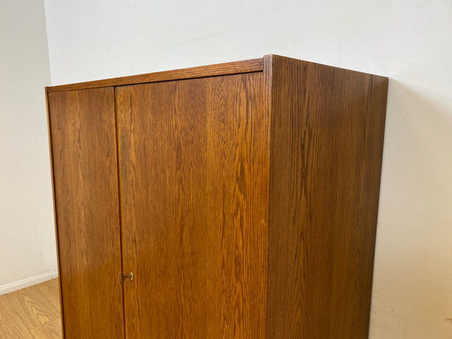 Schöner Mid-Century Wäscheschrank Typ 602/B von Franz Ehrlich für VEB Hellerau aus 1963 in Eiche I Schank Kommode Highboard Bücherschrank Designerschrank DDR Vintage 60er I