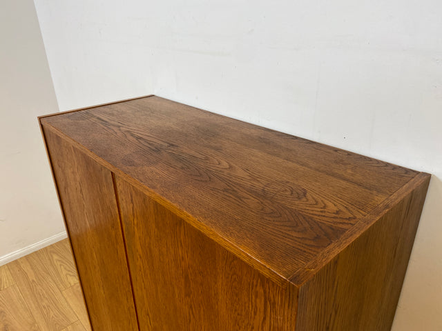 Schöner Mid-Century Wäscheschrank Typ 602/B von Franz Ehrlich für VEB Hellerau aus 1963 in Eiche I Schank Kommode Highboard Bücherschrank Designerschrank DDR Vintage 60er I