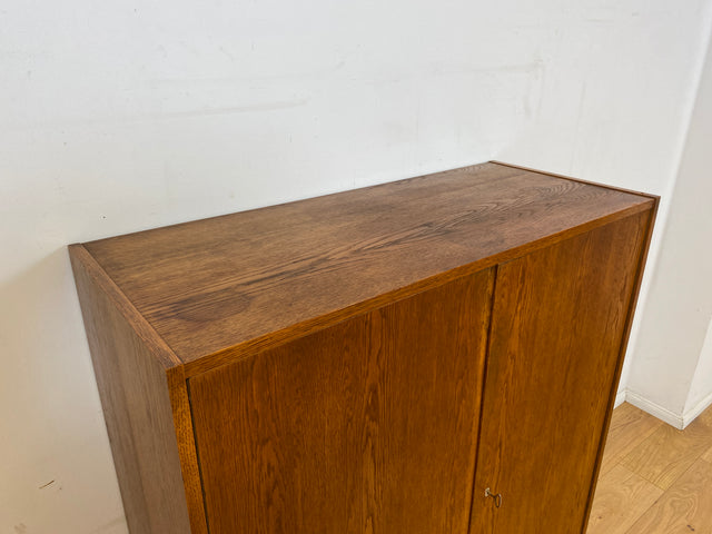 Schöner Mid-Century Wäscheschrank Typ 602/B von Franz Ehrlich für VEB Hellerau aus 1963 in Eiche I Schank Kommode Highboard Bücherschrank Designerschrank DDR Vintage 60er I