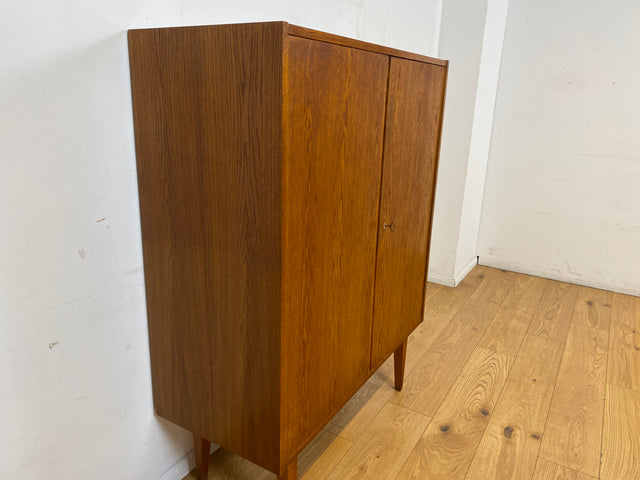 Schöner Mid-Century Wäscheschrank Typ 602/B von Franz Ehrlich für VEB Hellerau aus 1963 in Eiche I Schank Kommode Highboard Bücherschrank Designerschrank DDR Vintage 60er I