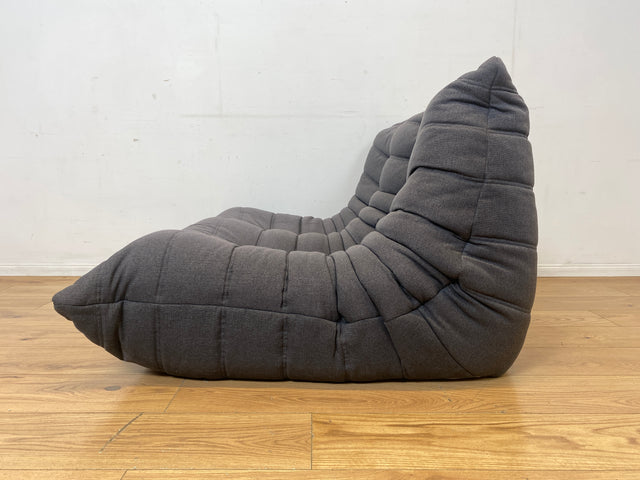 Hochwertige & sehr gut erhaltene Replica des legendären Togo Sofas I modular, äußerst gemütlich, in zeitlosem Grau I Couch Ecksofa Eckcouch Sitzgarnitur Designersofa Designercouch