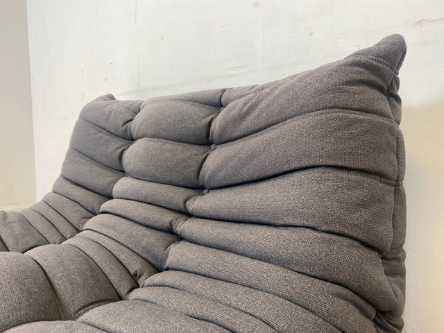 Hochwertige & sehr gut erhaltene Replica des legendären Togo Sofas I modular, äußerst gemütlich, in zeitlosem Grau I Couch Ecksofa Eckcouch Sitzgarnitur Designersofa Designercouch