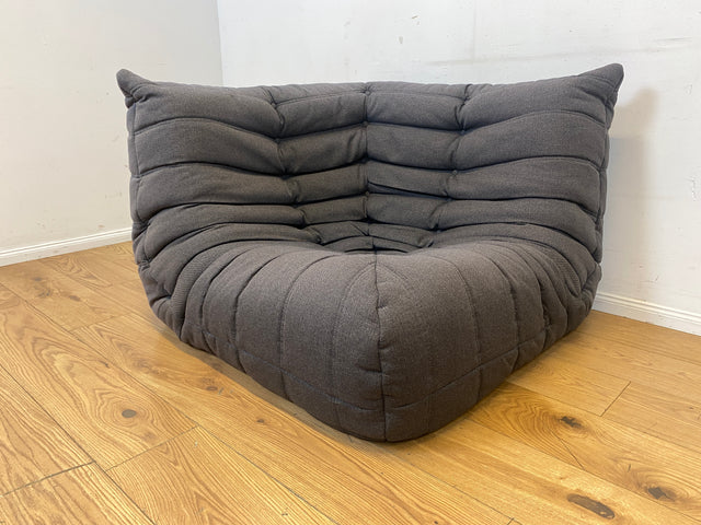 Hochwertige & sehr gut erhaltene Replica des legendären Togo Sofas I modular, äußerst gemütlich, in zeitlosem Grau I Couch Ecksofa Eckcouch Sitzgarnitur Designersofa Designercouch