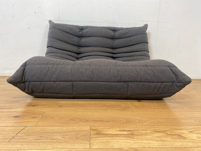 Hochwertige & sehr gut erhaltene Replica des legendären Togo Sofas I modular, äußerst gemütlich, in zeitlosem Grau I Couch Ecksofa Eckcouch Sitzgarnitur Designersofa Designercouch