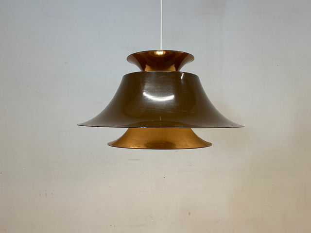 WMK I Berühmte skandinavische Space Age Designer Hängelampe Radius I Erik Belslev für Fog & Mørup