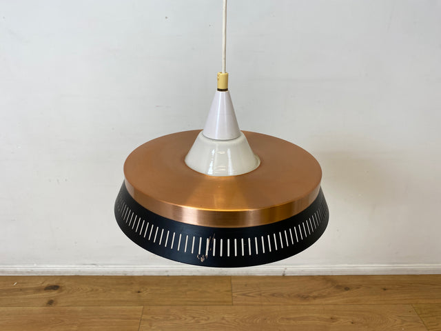 WMK I Elegante skandinavische Space Age Designer Hängelampe I Bent Karlby für Lyfa