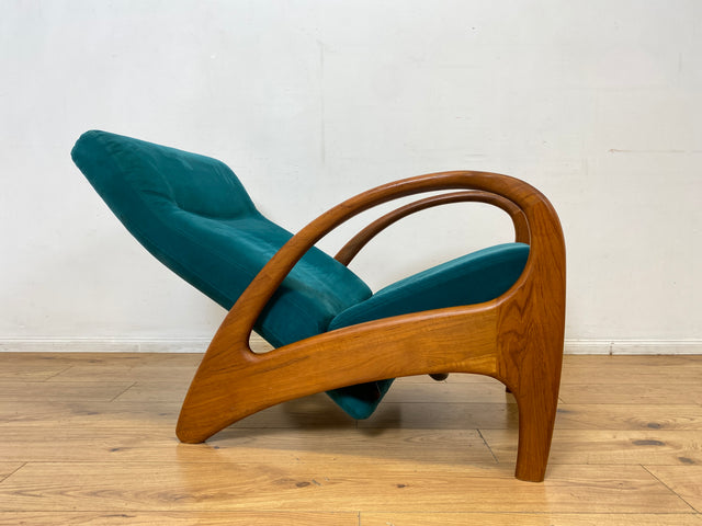 WMK I Stilvoller skandinavisches Designersessel von Holstebro Møbelfabrik