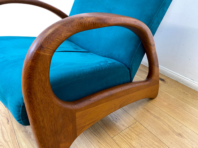 WMK I Stilvoller skandinavisches Designersessel von Holstebro Møbelfabrik
