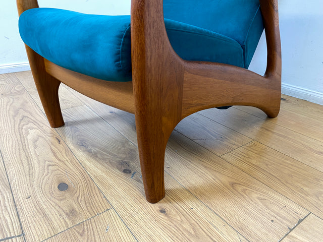 WMK I Stilvoller skandinavisches Designersessel von Holstebro Møbelfabrik